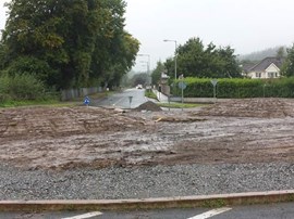 Blessington & District Credit Union roundabout on the Naas Road